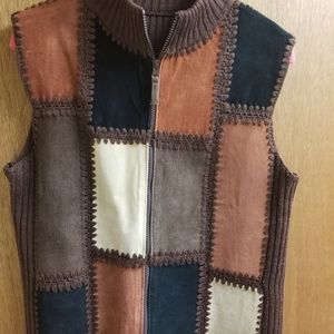 Patched vest